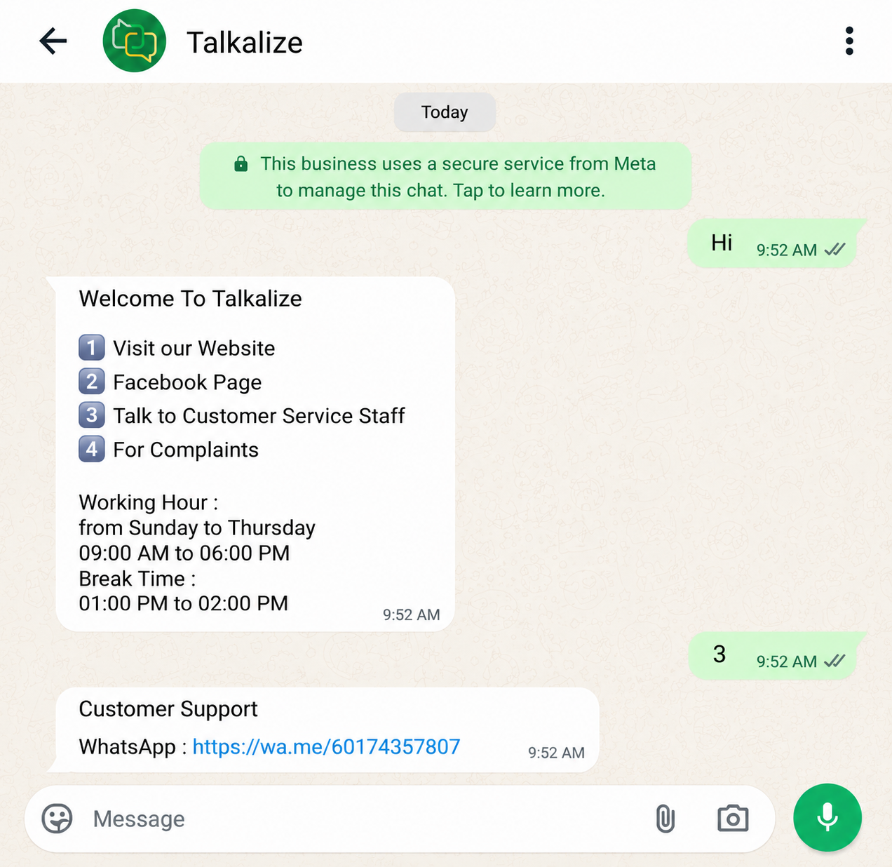 Automated Response